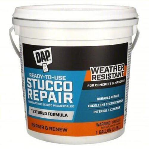 DESCRIPTION: (2) STUCCO REPAIR COMPOUND BRAND/MODEL: DAP 90590 SIZE: 1 GAL RETAIL$: 74.74 QTY: 2