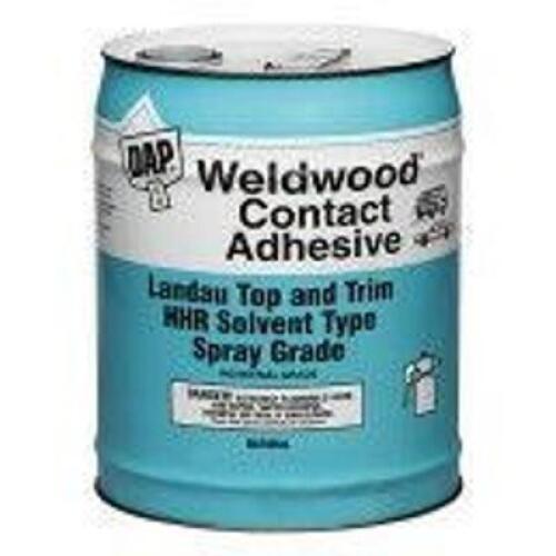 DESCRIPTION: (2) CONTACT ADHESIVE LANDAU TOP & TRIM BRAND/MODEL: WELD WOOD 233 SIZE: 1 GAL RETAIL$: 115.58 QTY: 2