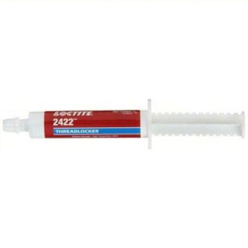 DESCRIPTION: (6) MEDIUM STRENGTH THREAD LOCKER BRAND/MODEL: LOCTITE 2422 SIZE: 0.86OZ RETAIL$: 443.16 QTY: 6