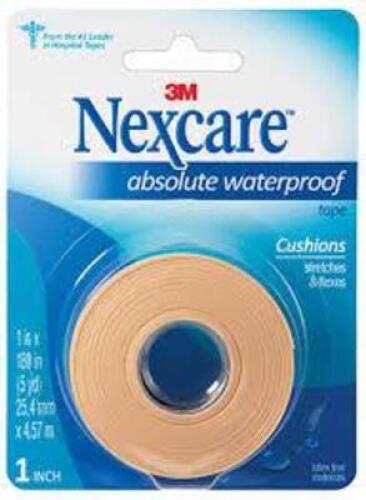 DESCRIPTION: (1) CASE OF (24) WATERPROOF FIRST AID TAPE BRAND/MODEL: 3M NEXCARE 732 SIZE: 1.5" X 180" RETAIL$: 317.99 QTY: 1