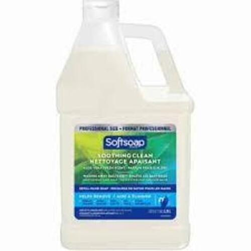 DESCRIPTION: (2) SOFTSOAP ALOE VERA HAND SOAP BRAND/MODEL: SOFTSOAP 11-741 SIZE: 1 GAL RETAIL$: 46 QTY: 2