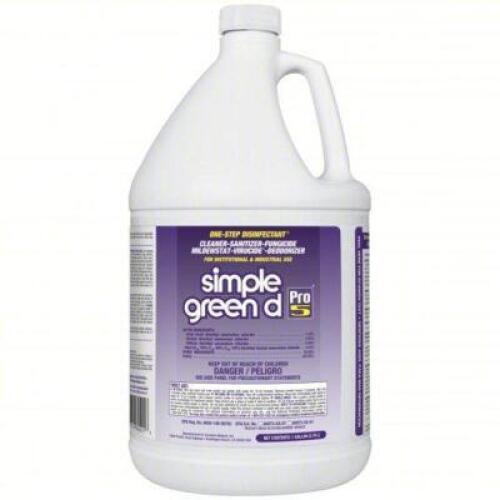 DESCRIPTION: (2) ONE STEP DISINFECTANT BRAND/MODEL: SIMPLE GREEN 1PTD9 SIZE: 1 GAL RETAIL$: 78.04 QTY: 2