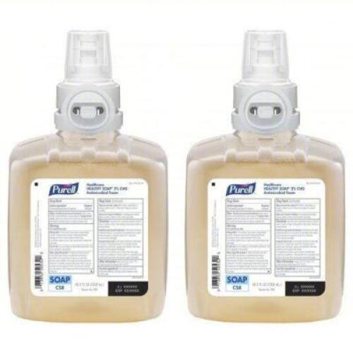 DESCRIPTION: (6) LIGHT FLORAL FOAMING HAND SOAP BRAND/MODEL: PURELL 7881 02 SIZE: 1200ml RETAIL$: 141.19 QTY: 6