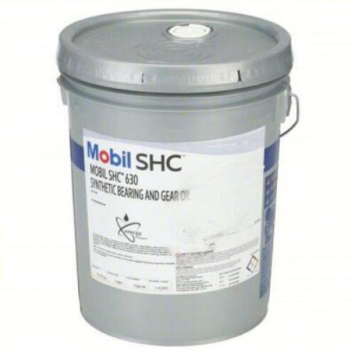 DESCRIPTION: (1) GEAR OIL BRAND/MODEL: MOBIL 20JY58 INFORMATION: SHC 630 SIZE: 5 GAL RETAIL$: 461.22 QTY: 1