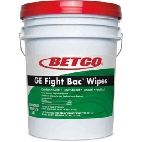DESCRIPTION: (1) FIGHT BACK WIPES BRAND/MODEL: BETCO 3920500 SIZE: 1500 WIPES RETAIL$: 190.99 QTY: 1