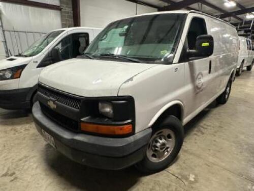 2009 Chevrolet Express Van, VIN # 1GCGG25C891124257