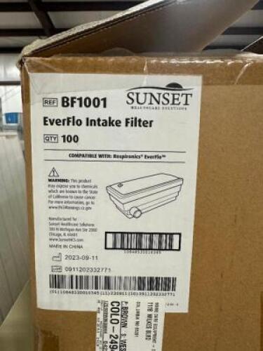 BOX OF EVERFLO INTAKE FILTERS