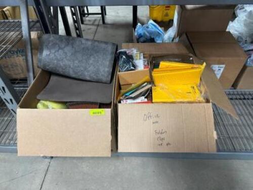 (2) - BOXES OF ASSORTED OFFICE SUPPLIES