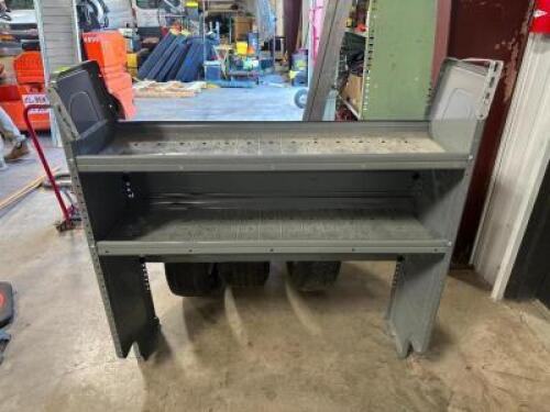 MOUNTED SHELVING FOR WORK TRUCK