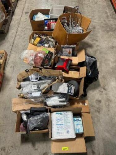 LARGE ASSORTMENT OF REPLACEMENT PARTS OF POWERCHAIRS