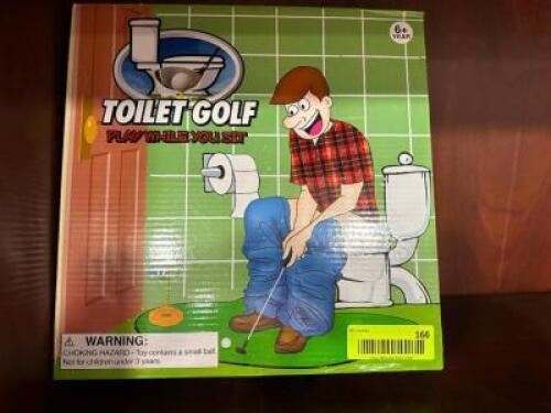 TOILET GOLF PUTTING GREEN