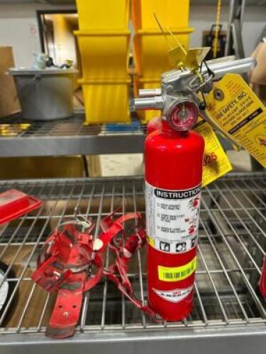 (2) DRY CHEMICAL FIRE EXTINGUISHERS
