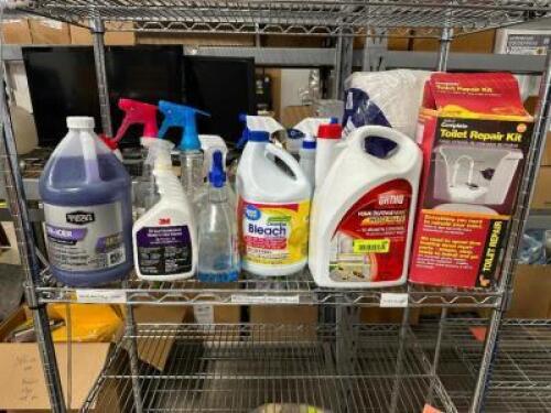 (1) LOT OF CLEANING SUPPLIES