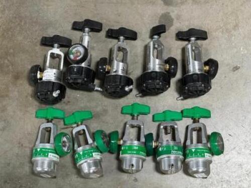 (10) - EASY PULSE 5 OXYGEN CONSERVING REGULATORS