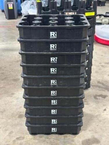 (10) - OXYGEN TANK CRATES