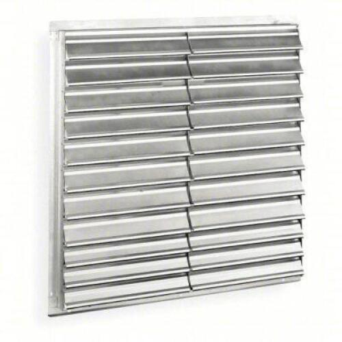 (2) BACKDRAFT DAMPER, GABLE SHUTTERS