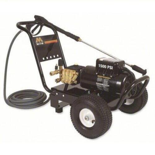 DESCRIPTION: (1) ELECTRIC PRESSURE WASHER BRAND/MODEL: MI-TM #3WB87 INFORMATION: CART, 120 V � SINGLE-PHASE, 1,500 PSI, 2 GPM, 2 HP RETAIL$: $1463.16