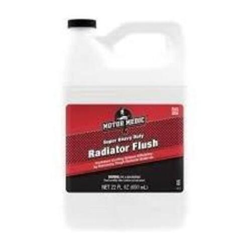 DESCRIPTION: (4) RADIATOR FLUSH AND CLEANER BRAND/MODEL: MOTOR MEDIC SIZE: 22 OZ RETAIL$: $12.15 EA QTY: 4