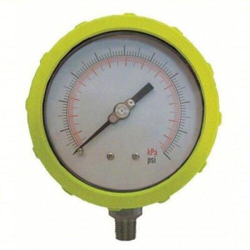 DESCRIPTION: (4) INDUSTRIAL PRESSURE GAUGE BRAND/MODEL: PRODUCT NUMBER #4EFK1 INFORMATION: YELLOW SIZE: 4" DIAL RETAIL$: $53.80 EA QTY: 4