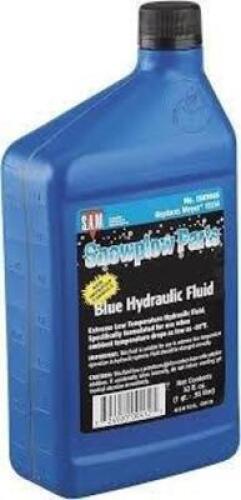 DESCRIPTION: (6) BOTTLES OF BLUE HYDRAULIC FLUID BRAND/MODEL: SAM #1307005 INFORMATION: LOW TEMP SIZE: 32 FL OZ RETAIL$: $14.50 EA QTY: 6