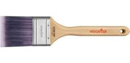 DESCRIPTION: (5) EXTRA FIRM STRAIGHT PAINT BRUSH BRAND/MODEL: WOOSTER INFORMATION: WOODEN HANDLE SIZE: 2.5" RETAIL$: $16.44 EA QTY: 5
