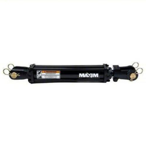DESCRIPTION: (1) HYDRAULIC CYLINDER BRAND/MODEL: MAXIM #6FCX4 INFORMATION: 20 1/4 IN RETRACTED LG, 17,670 LB, 1 1/4 IN ROD DIA. SIZE: 10 IN STROKE LG