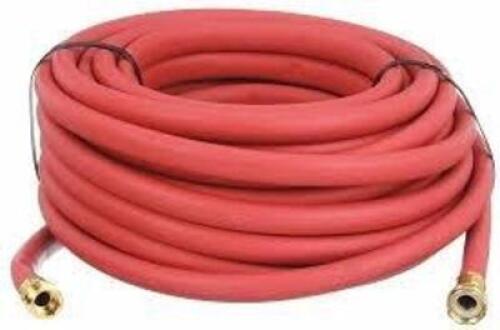 DESCRIPTION: (1) HEAVY DUTY HOSEBRAND/MODEL: DYREXINFORMATION: RED, RUBBERSIZE: 1/2" X APPROX 25'RETAIL$: $81.00 EAQTY: 1