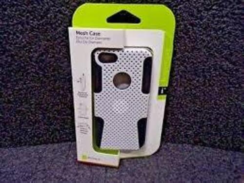 DESCRIPTION: (18) MESH PHONE CASE BRAND/MODEL: IESSENTIALS #IPH5-MC-WT INFORMATION: FOR IPHO9NE 5 RETAIL$: $5.00 EA QTY: 18
