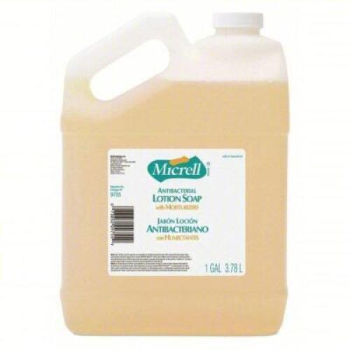 DESCRIPTION: (2) ANTIBACTERIAL HAND SOAP BRAND/MODEL: MICRELL 9755-04 SIZE: 1 GAL RETAIL$: 44.58 QTY: 2