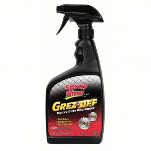 DESCRIPTION: (6) GREZ-OFF PARTS CLEANER BRAND/MODEL: SPRAY NINE 22732 SIZE: 32 FL OZ RETAIL$: 66.2 QTY: 6