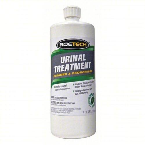 DESCRIPTION: (6) URINAL TREATMENT AND CLEANER BRAND/MODEL: ROETECH SIZE: 32oz RETAIL$: 46.82 QTY: 6