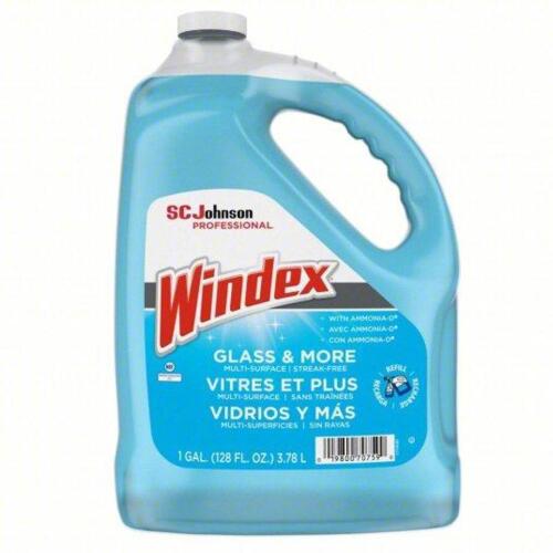 DESCRIPTION: (2) WINDEX GLASS CLEANER BRAND/MODEL: SCJOHNSON 696503 SIZE: 1 GAL RETAIL$: 23.24 QTY: 2