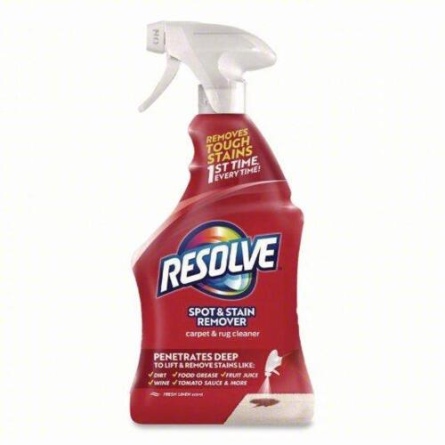 DESCRIPTION: (6) FABRIC SPOT AND STAIN REMOVER BRAND/MODEL: RESOLVE 55HA61 SIZE: 22OZ RETAIL$: 84.35 QTY: 6