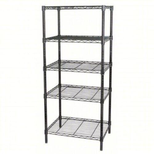 DESCRIPTION: (1) WIRE SHELVING UNIT BRAND/MODEL: PRODUCT NUMBER #32V414 INFORMATION: STARTER, 5 SHELVES, DRY/WET SIZE: 36 IN X 18 IN, 74 IN OVERALL HT