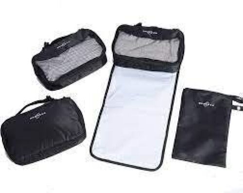 DESCRIPTION: (5) DIAPER BAG ORGANIZER CHANGING STATION BRAND/MODEL: OBERSEE #03QBCM001 INFORMATION: BLACK RETAIL$: $72.49 EA QTY: 5