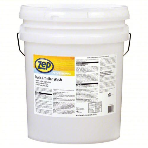 DESCRIPTION: (1) BUCKET OF TRUCK & TRAILER WASH BRAND/MODEL: ZEP/3AAJ4 RETAIL$: $113.93 SIZE: 5 GALLON QTY: 1