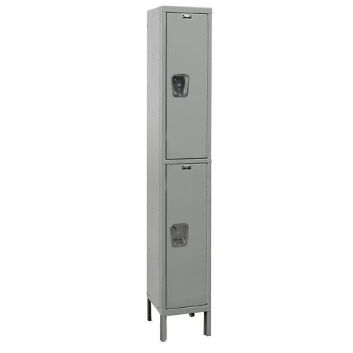 DESCRIPTION: (1) MAINTENANCE FREE QUIET LOCKER BRAND/MODEL: HALLOWELL/UY1848-2A-HG INFORMATION: DARK GRAY RETAIL$: $354.99 SIZE: 24.0 x 18.0 x 78.0 in
