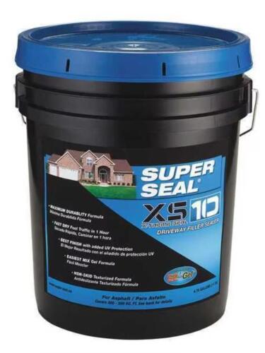 DESCRIPTION: (2) DRIVEWAY SEALER BRAND/MODEL: SUPER SEAL/XTREME SEAL 10 RETAIL$: $43.69/EA SIZE: 4.75 GALLON QTY: 2