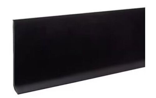 DESCRIPTION: (12) WALL BASE MOLDING BRAND/MODEL: PRODUCT NUMBER #820N93 INFORMATION: BLACK, THERMOPLASTIC SIZE: 6" X 48" RETAIL$: $95.43 TOTAL QTY: 12