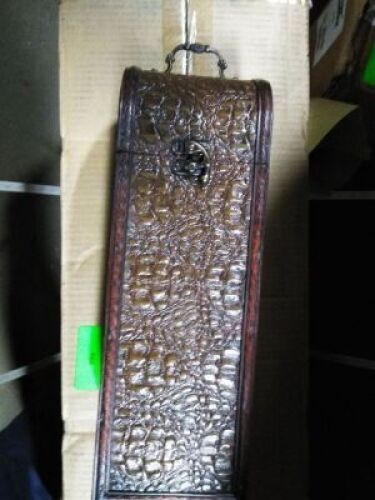DESCRIPTION: (6) WOODEN BOXES QTY: 6