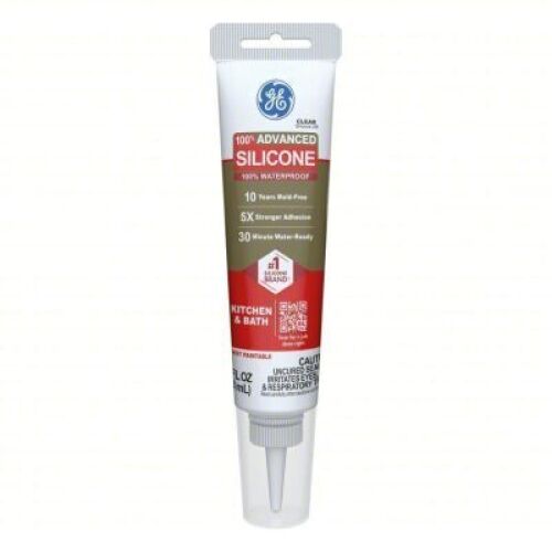 DESCRIPTION: (12) SILICONE CAULK BRAND/MODEL: GE 2812563 SIZE: 2.8 Fl OZ RETAIL$: 111 QTY: 12