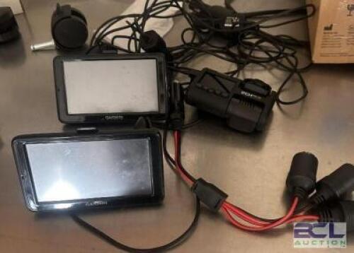 (2) - GARMINS AND 1 DASHCAM