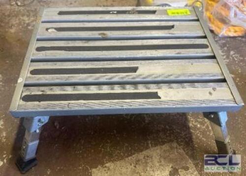 20" ALUMINUM STEP UP.