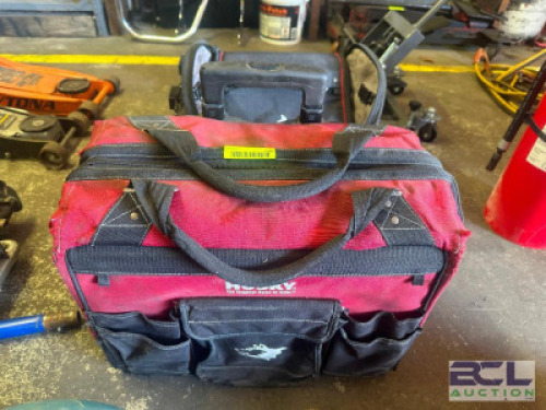(2) ROLLING CANVAS TOOL ORGANIZERS.