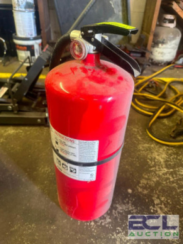 LARGE DRY CHEMICAL FIRE EXTINGUISHER