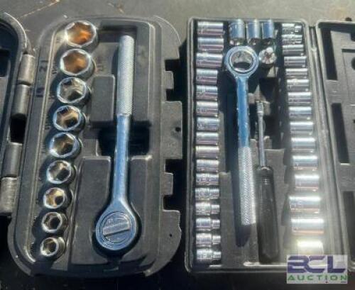 (2) SMALLER SOCKET TOOL SET.