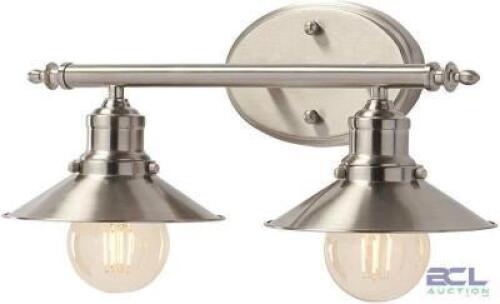 HOME DECORATORS 2 LIGHT VANITY FIXTURE