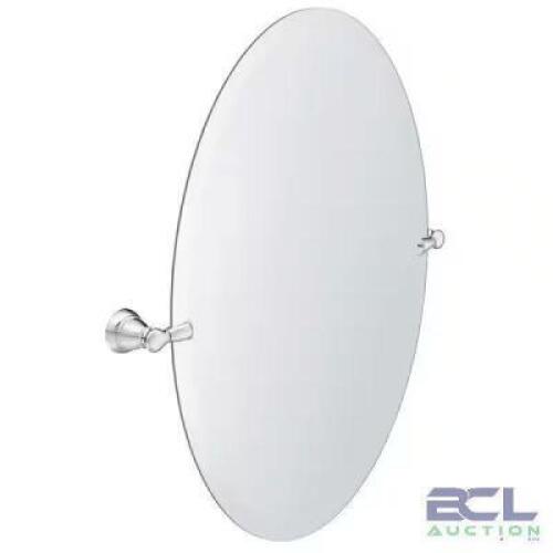 MOEN BANBURY BATHROOM WALL MIRROR.