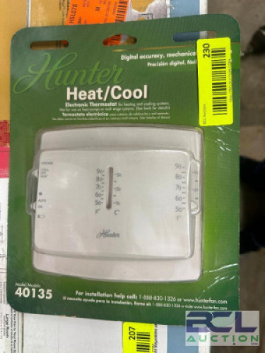 HUNTER HEAT / COOL ELECTRIC THERMOSTAT