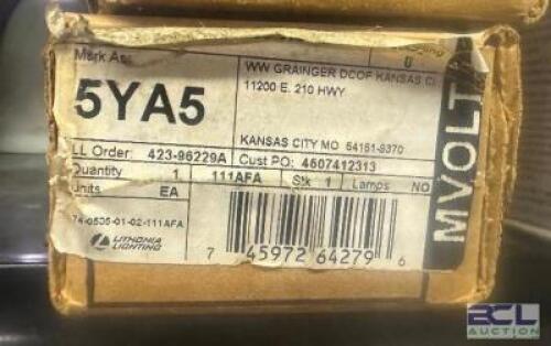 (3) LITHONIA 5YA5 LIGHTING BALLASTS.